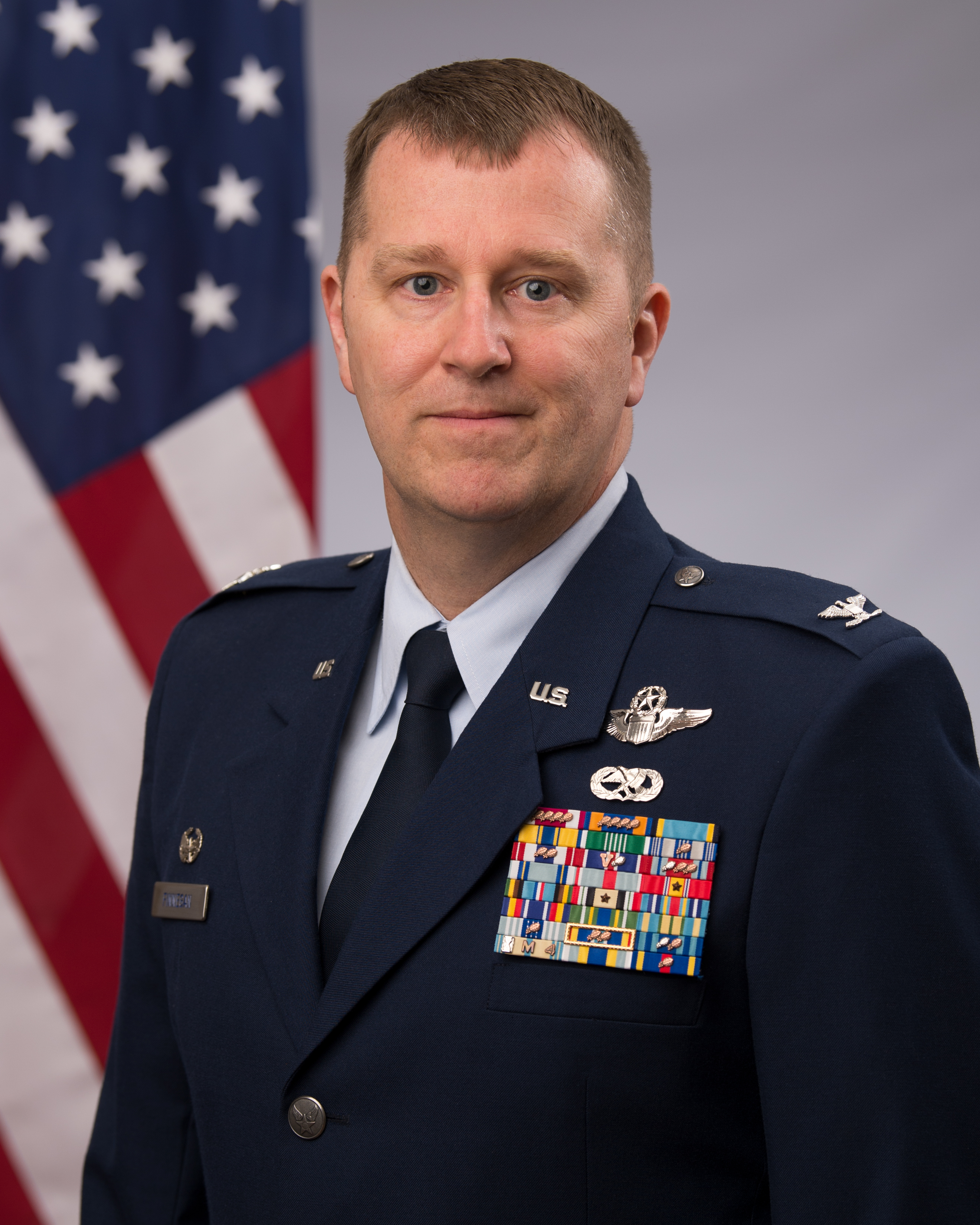 Official portrait of Col. Daniel Finnegan